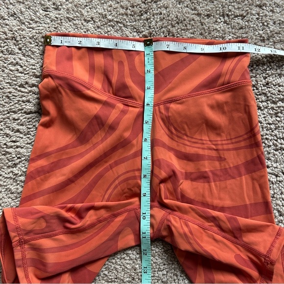 Vitality Balance Athletica Orange Ascend High Waisted Volley Shorts Size Small - Picture 3 of 4